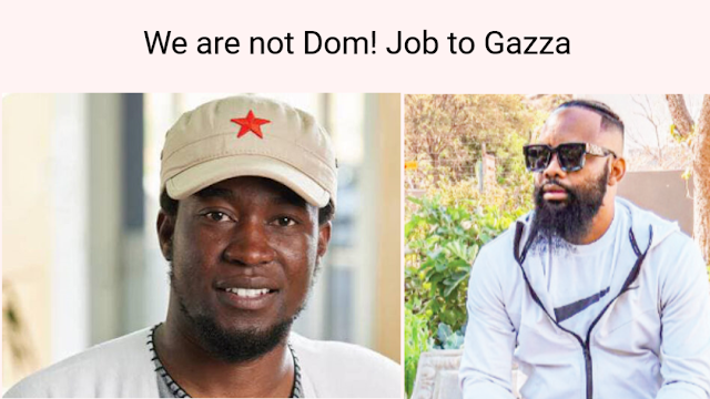 “We Are Not Dom!” – Job Amupanda to Gazza