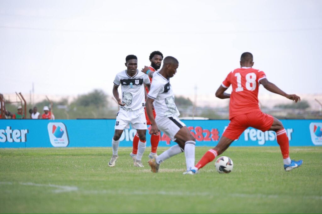 African Star FC vs Bucks Buccaneers during Maris Cup semi-final match