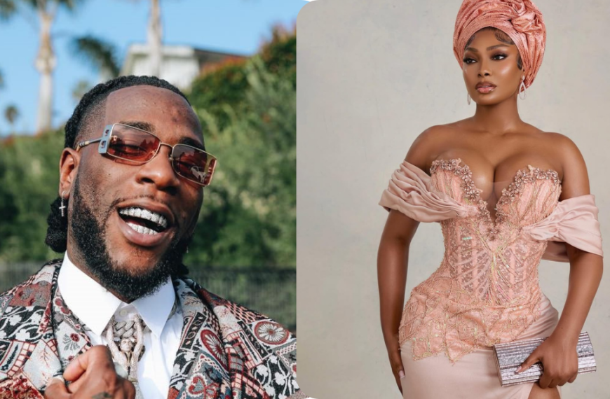 Burna Boy and Sophia Egbueje