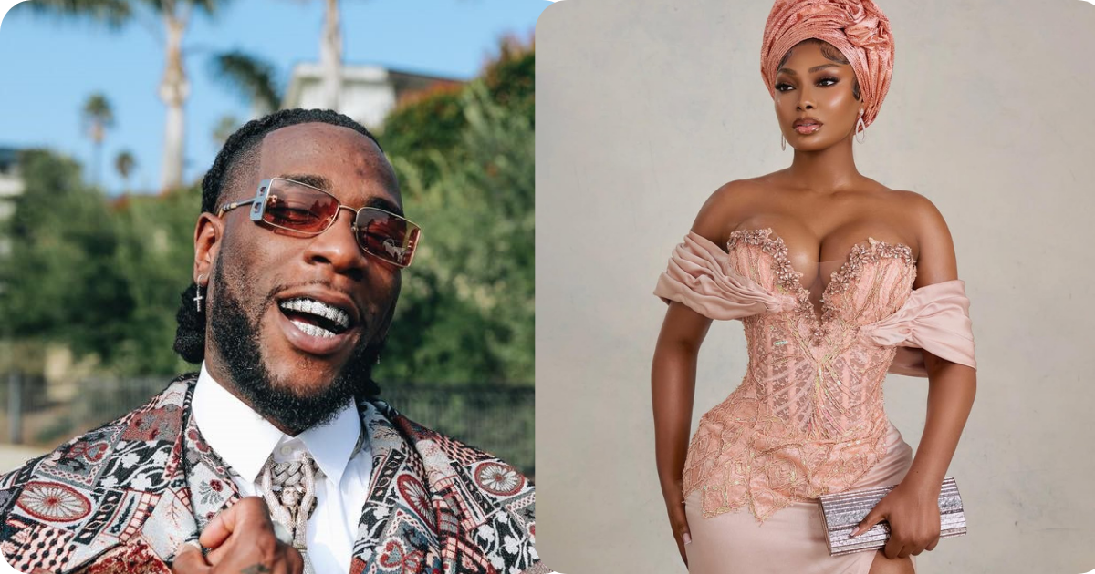 Burna Boy and Sophia Egbueje