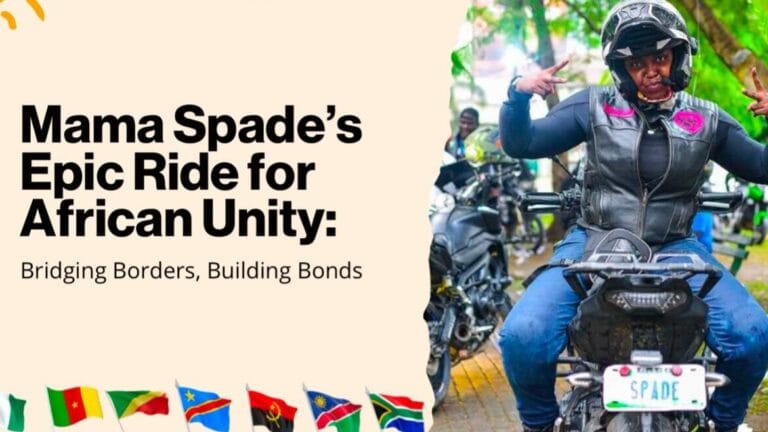 Nigerian Biker Mama Spade Receives Warm Welcome in Windhoek on Pan-African Journey 1 Mama Spade - The Updated World
