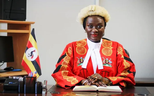 Ugandan judge and United Nations official, Lydia Mugambe, 50