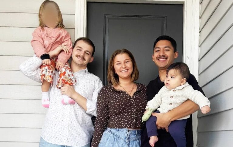 Woman Lives With Husband and Ex to Save Money and Raise Kids Together 3 Meyer