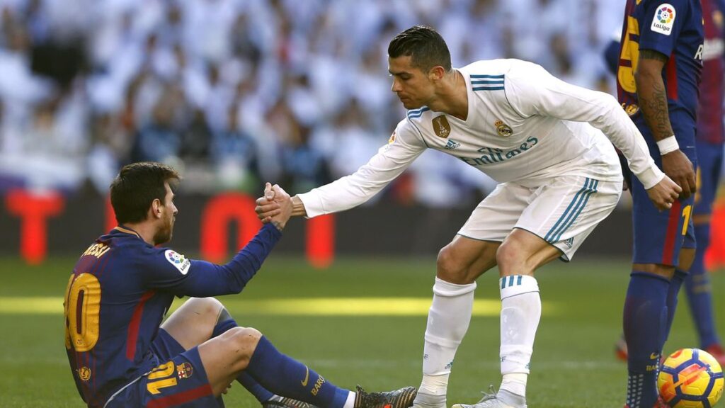 Lionel Messi and Cristiano Ronaldo