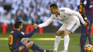 Lionel Messi and Cristiano Ronaldo