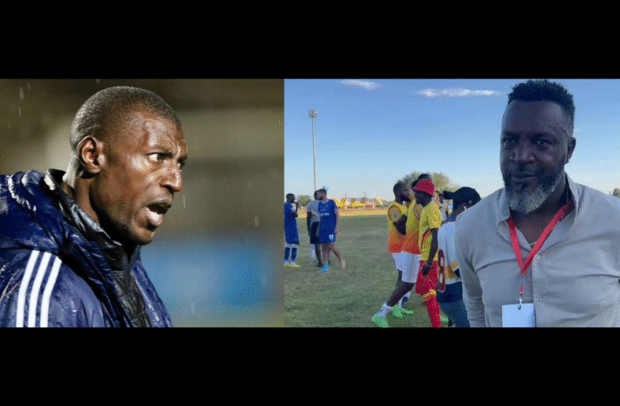 Ronny Kanalelo and Paulus Shipanga's fight
