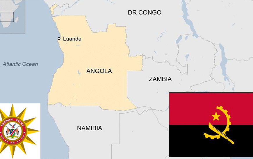 Angola and Namibia