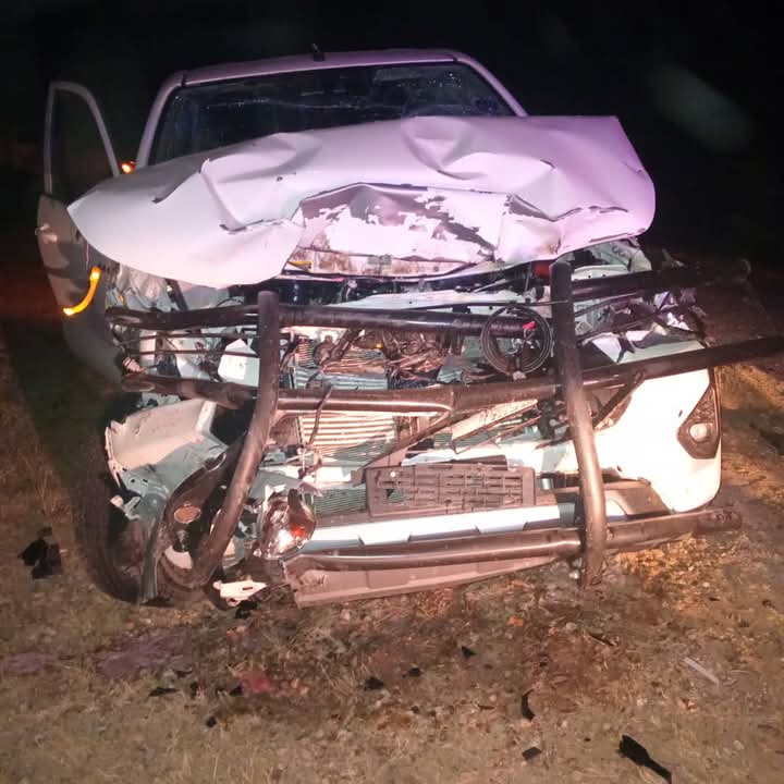 Two Vehicles Collide After Cow Causes Traffic Chaos in Siyena Village