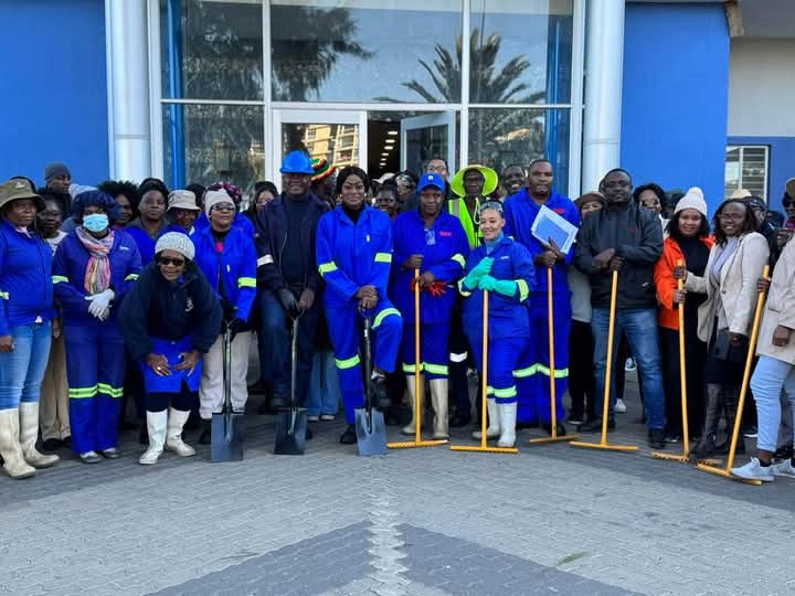 Hon. Dr. Esperance Luvindao leads MHSS Clean-Up Campaign to Ensure Dignity in Healthcare Facilities