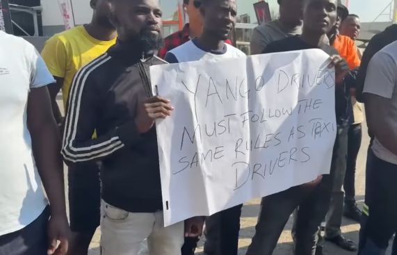 Windhoek Taxi Drivers Protest Over E-Hailing Services