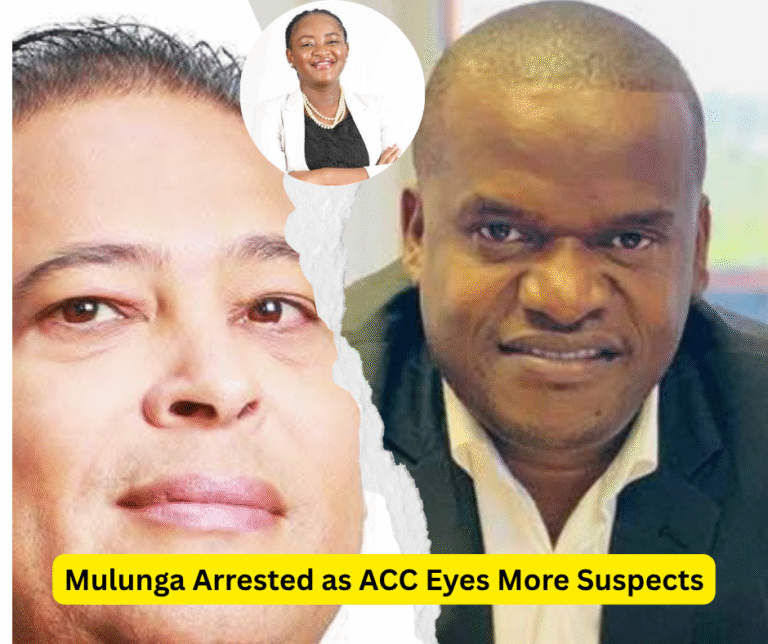Mulunga Arrested as ACC Eyes More Suspects 7 Mulunga Arrested as ACC Eyes More Suspects