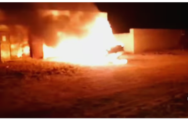 Vehicle Catches Fire While Parked Near Shamuningi Shebeen