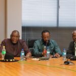 Minister James Sankwasa, Engages with traditional leaders in Katima Mulilo to address the removal of local authority councillors