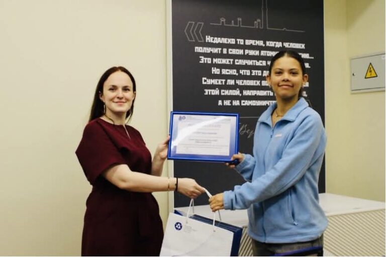 Namibian Filmmaker Joins African Youth on Educational Tour of Russia’s Nuclear Industry 4 Kenzia Henckert