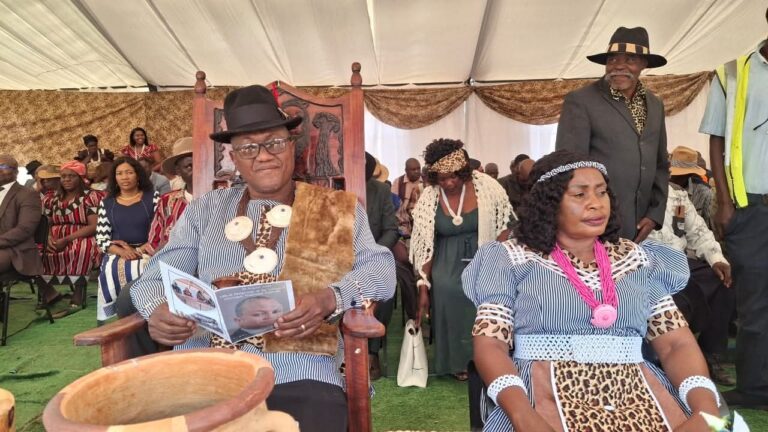 King Kudumo of Uukwangali Traditional Authority Calls for Protection of Tradition and Stronger Action Against False Prophets 4 King Kudumo for Uukwangali Traditional Authority