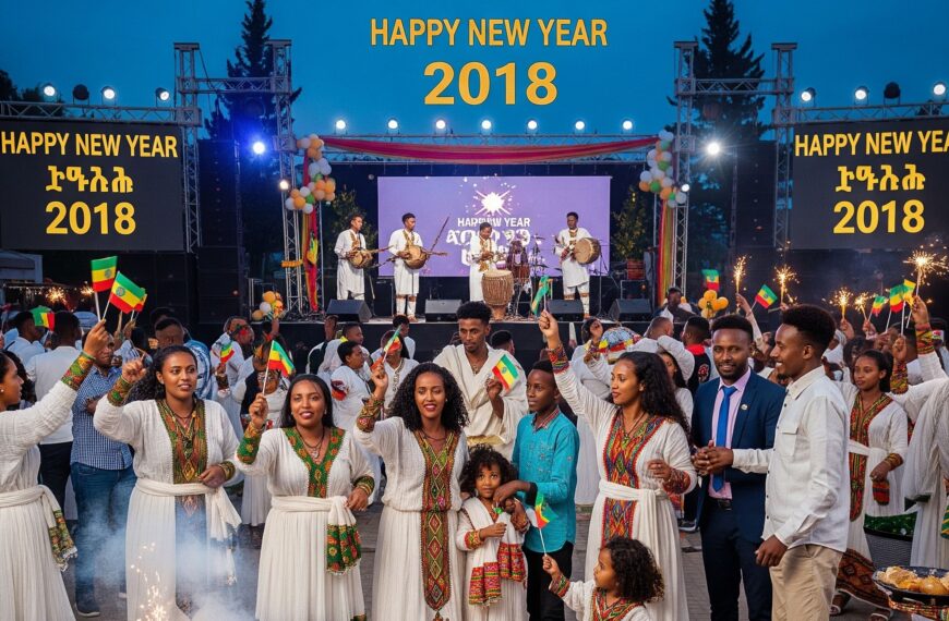 Ethiopians Welcome the New Year 2018 with Festivities Across the Nation