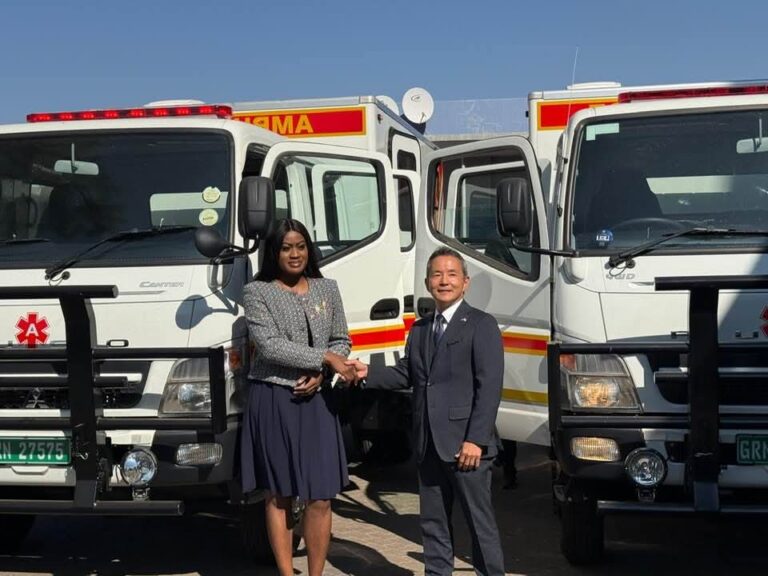 Japan Donates Three Ambulances to Strengthen Namibia’s Emergency Health Services 5 FB IMG 1757010405202