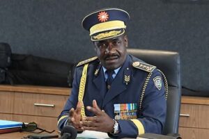 Namibia’s Inspector General of Police, Lieutenant General Joseph Shikongo