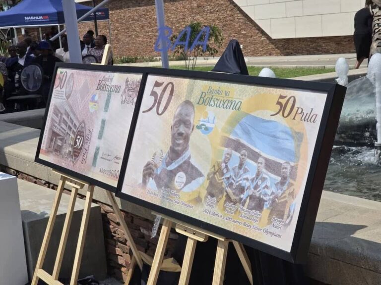 Botswana Launches Limited-Edition P50 Banknote Featuring Sprinter Letsile Tebogo 6 P50 feature Tebogo