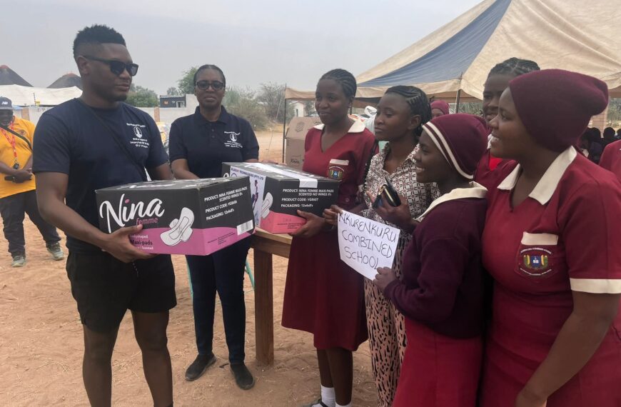 Health Walk, Donates Thousands of Sanitary Pads