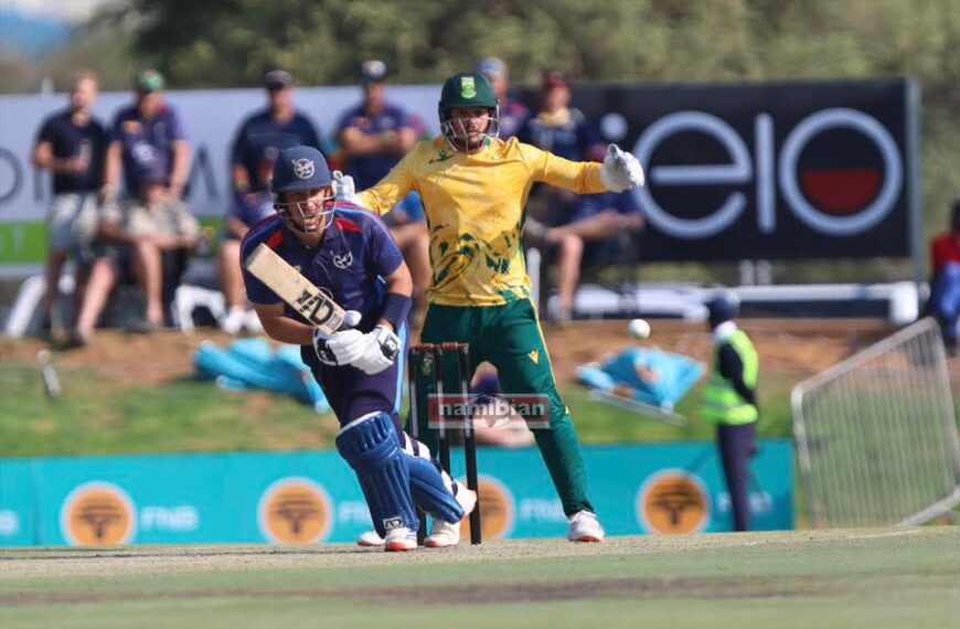 Namibia Beat South Africa by Four Wickets in T20 International