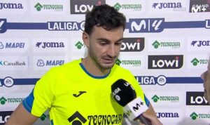 Getafe defender Juan Iglesias