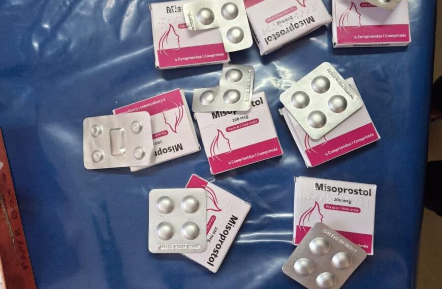 Abortion Tablets confiscated