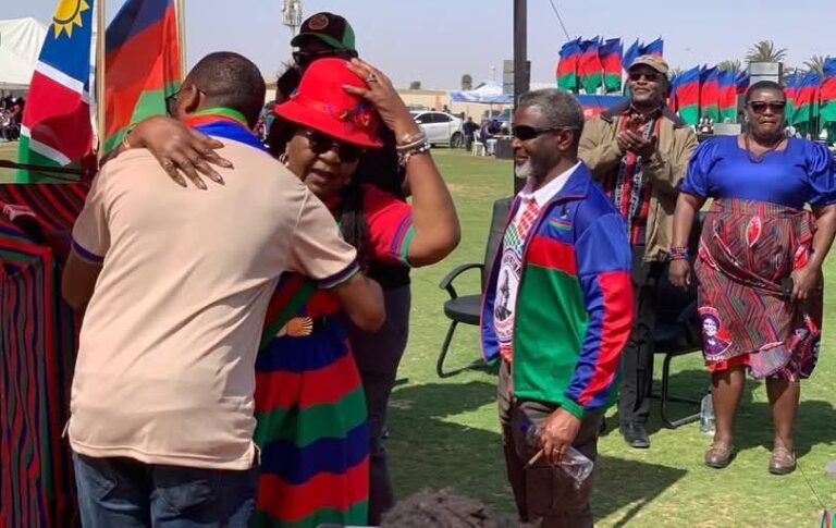 Swapo Rallies to Reclaim Namibia’s Hub Towns as Former IPC and PDM Members Join the Movement 4 Swapo Secretary General Sophia Shaningwa