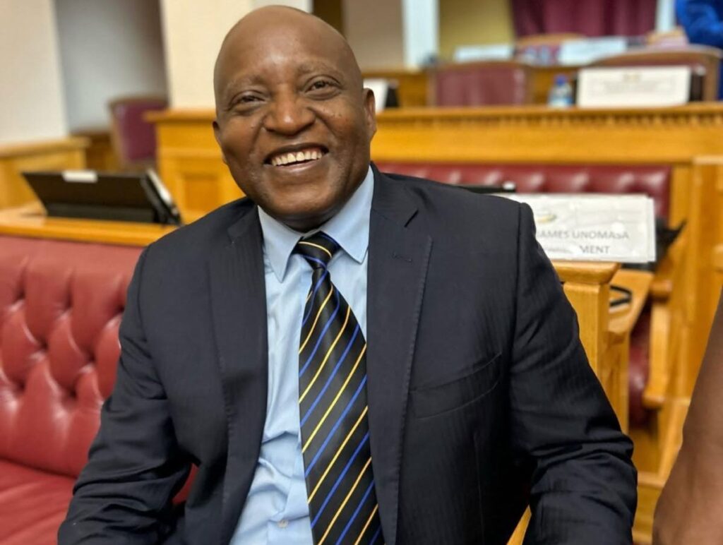 Namibia's Prime Minister Elijah Ngurare