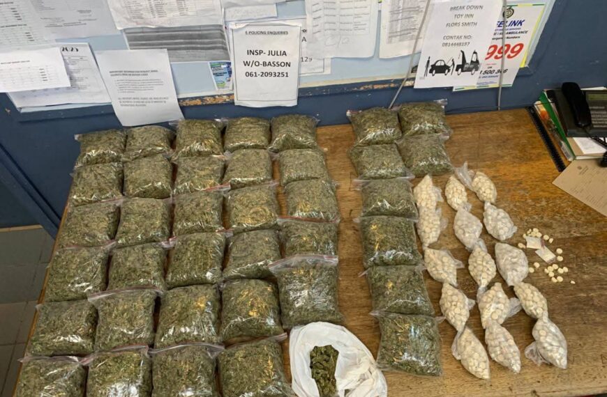 Namibian Couple Arrested in Major Drug Bust in Henties Bay