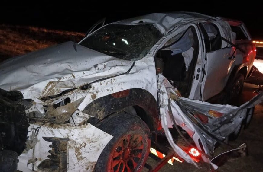 Three Dead, Two Injured in Tragic B1 Road Crash Near Otjiwarongo
