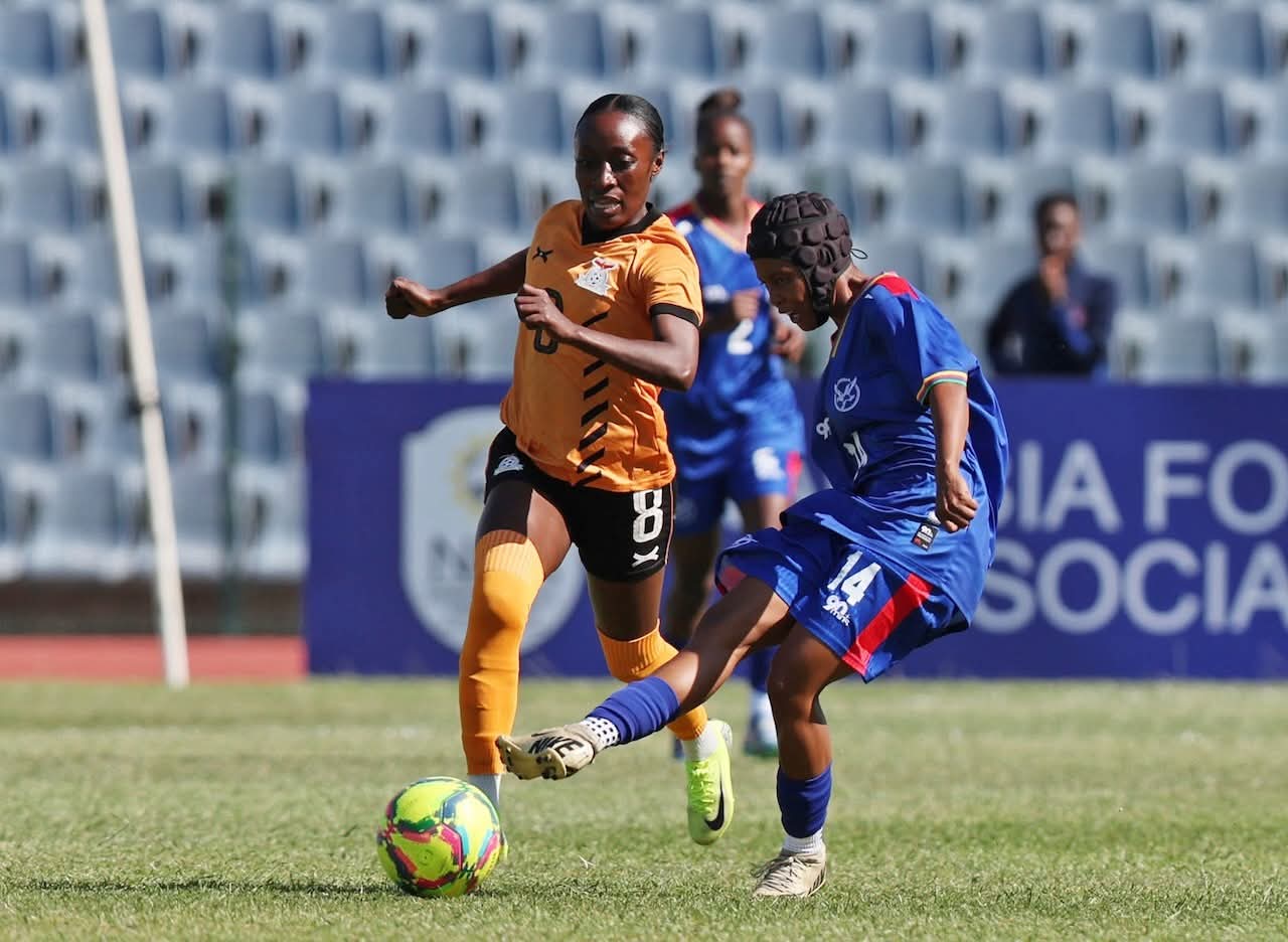 Namibia against Zambia in Johannesburg on Wednesday