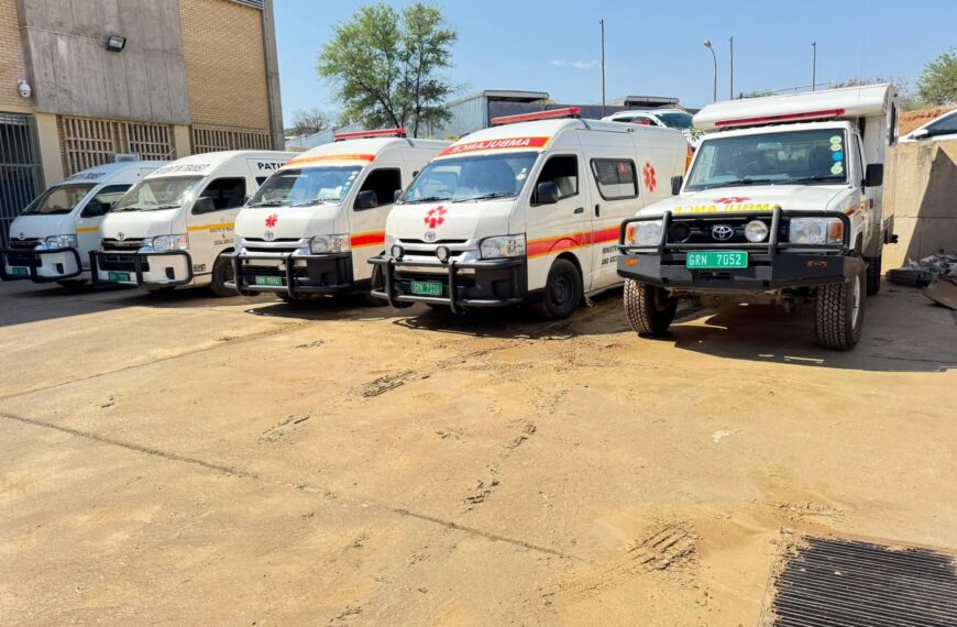 Pupkewitz Foundation Repair 13 Ambulances Free of Charge