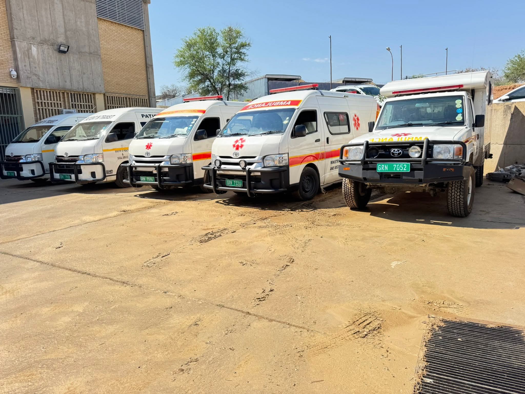 Pupkewitz Foundation Repair 13 Ambulances Free of Charge