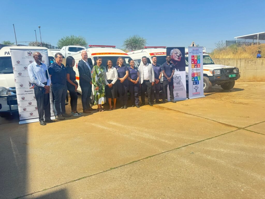 Pupkewitz Foundation Repair 13 Ambulances Free of Charge