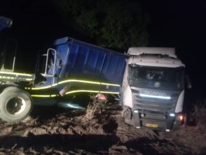 Two Trucks Involved in Accident on Rundu-Divundu Route