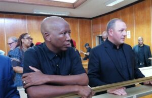 Economic Freedom Fighters (EFF) leader Julius Malem