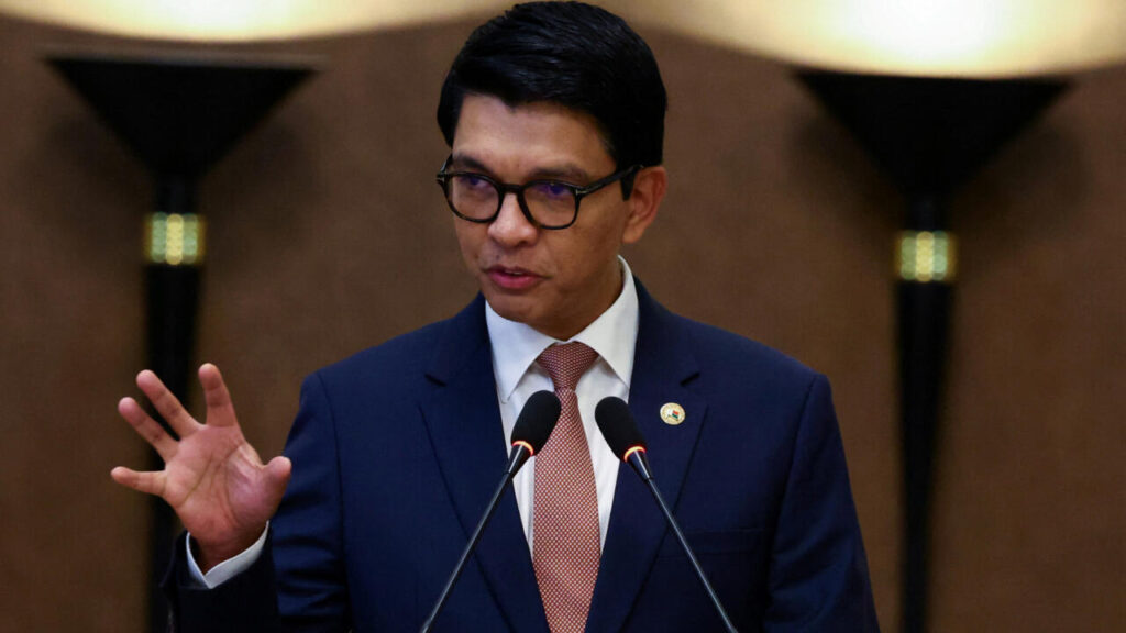 Madagascar’s President Andry Rajoelina