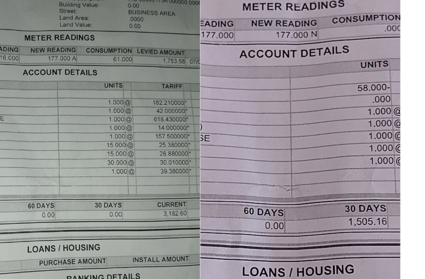 Rundu Resident’s over N$3,000 Water Bill Reduced to N$1,500 After Complaint