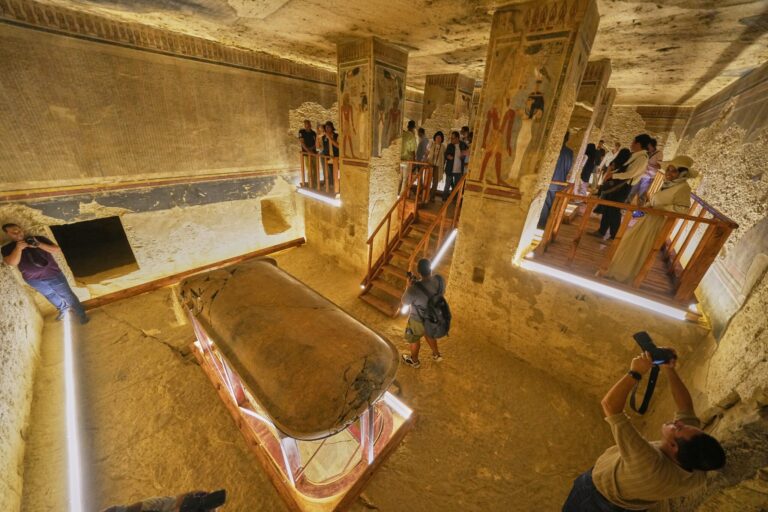Egypt Reopens Pharaoh Amenhotep III’s Tomb in Luxor 3 Pharaoh Amenhotep IIIs Tomb1