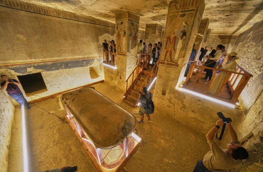 Egypt Reopens Pharaoh Amenhotep III’s Tomb in Luxor
