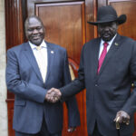 President Salva Kiir and Riek Machar
