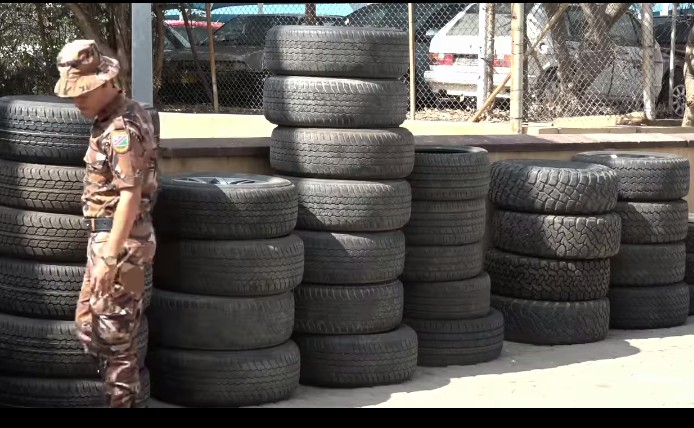 Katutura Businessman Arrested Over 54 Suspected Stolen Tyres
