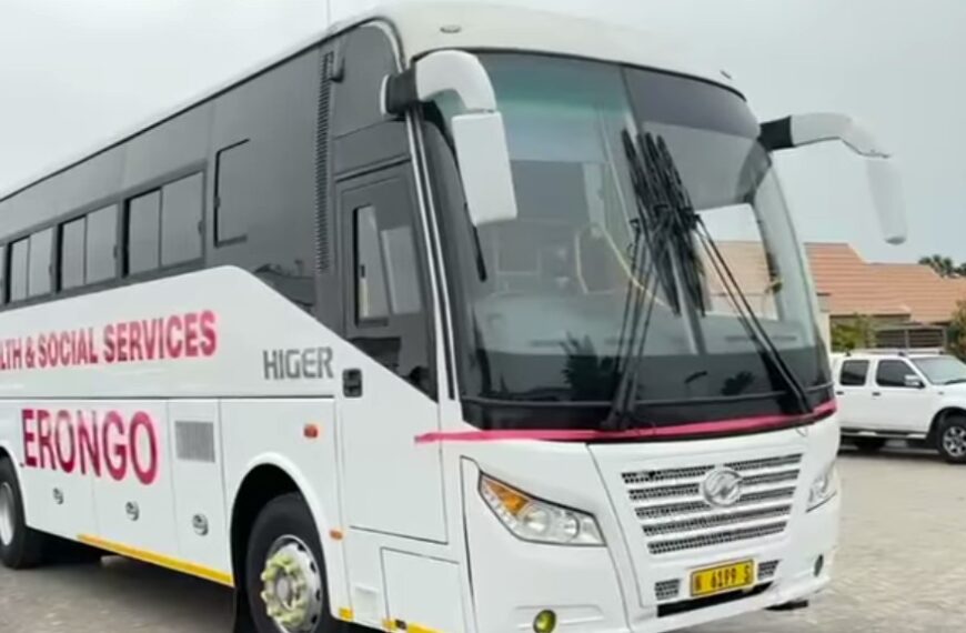 Rössing Uranium Donates N$1.5 Million Bus to Support Patient Transfers in Erongo