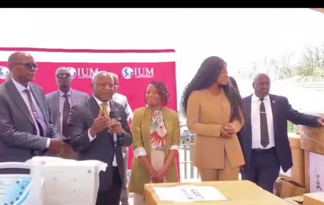 Rundu State Hospital the Main Beneficiaries of N$8.5 Million Medical Equipment Donation from IUM