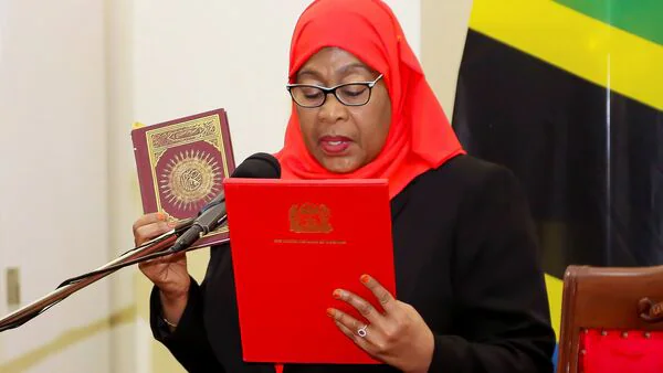 Tanzania’s President Samia Suluhu Sworn In Behind Closed Doors