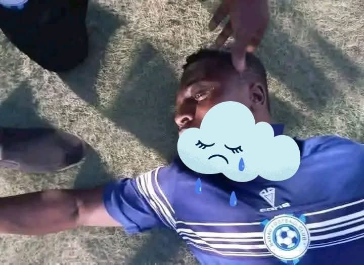 Nigerian Player’s Throat Slashed by a fan After Scoring Equaliser