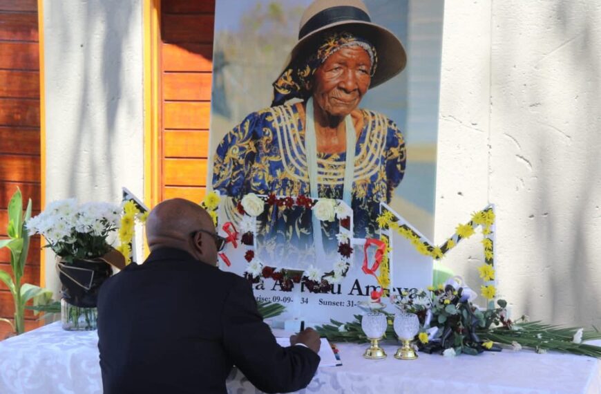 Leaders Gather in Omusati to Bid Farewell to SG Sophia Shaningwa’s Mother