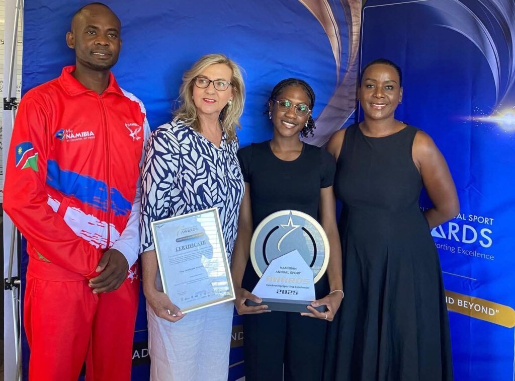 NSC Admits Error After Wrong Athlete Announced as People’s Choice Sport Star of the Year 1 Emilia Ekandjo was handed over the People’s Choice Sport Star of the Year award