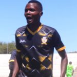 Benson Kaluba celebrate his goal against Young African FC
